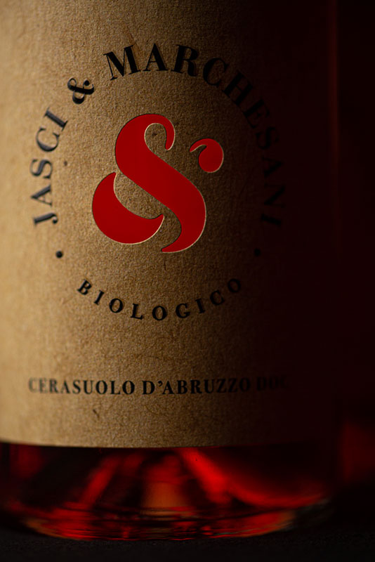 Particolare etichetta Cerasuolo d'Abruzzo DOC Jasci&Marchesani