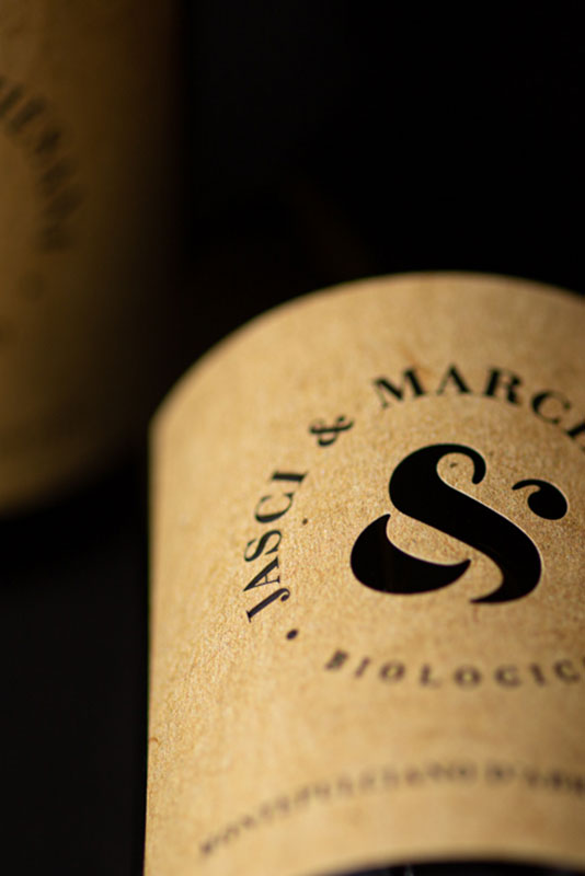 Particolare etichetta Montepulciano d'Abruzzo DOC Jasci&Marchesani