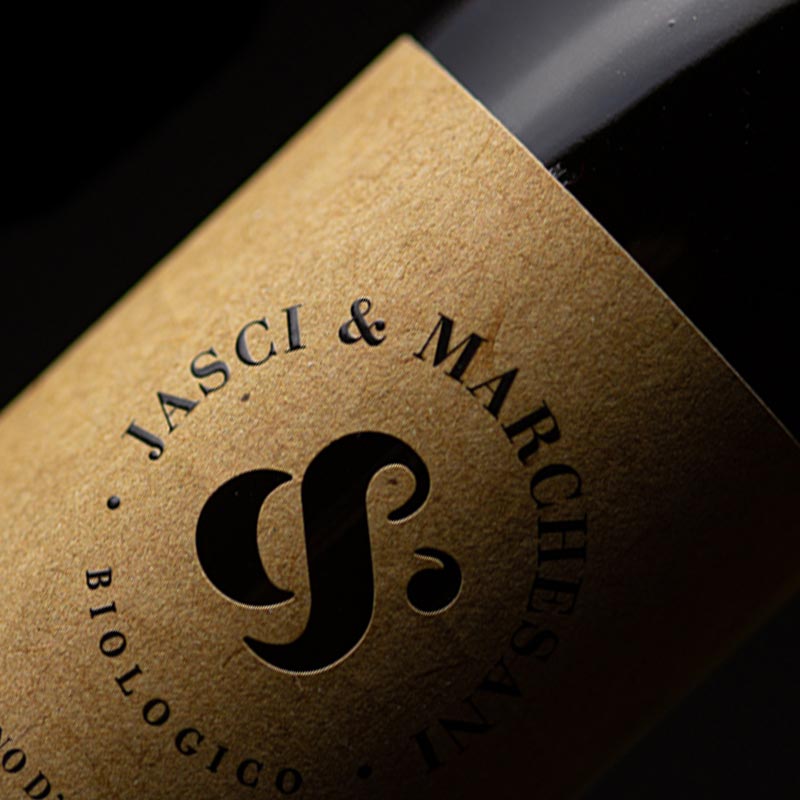 Particolare etichetta Montepulciano d'Abruzzo DOC Jasci&Marchesani